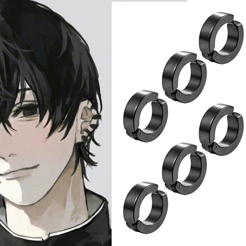 Chainsaw Man Yoshida Hirofumi No-Pierce Ear Cuff Set by HitMyNeed