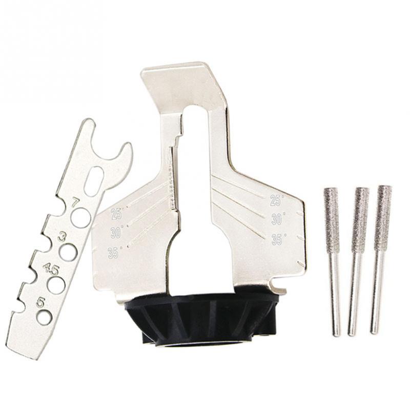 Chainsaw Sharpening Attachment for Angle Grinders by HitMyNeed