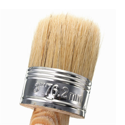 Chalk Paint Brush with Ergonomic Wooden Handle by HitMyNeed