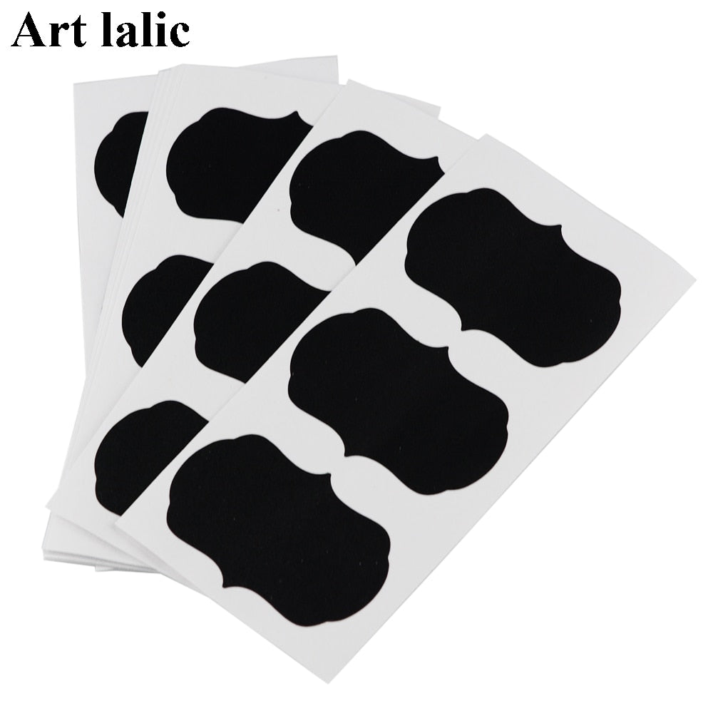 Chalkboard Sticker Labels for Containers (36-Pack) by HitMyNeed