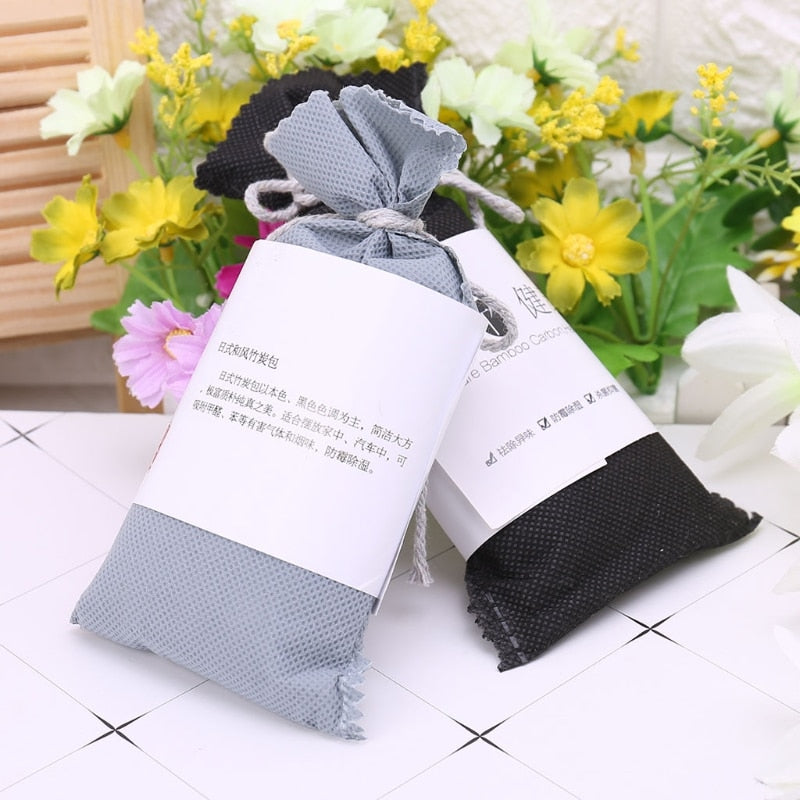 Charcoal Air Freshener Odor Absorber Bag by HitMyNeed
