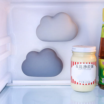 Charcoal Cloud Fridge Deodorizer with Suction Cups by HitMyNeed