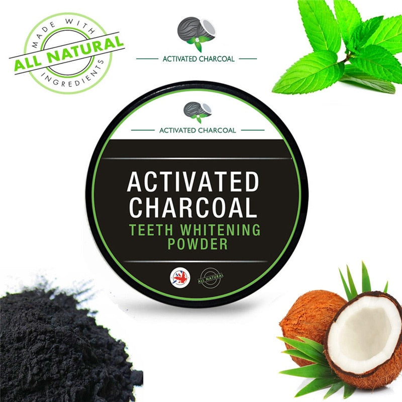 Charcoal Teeth Whitening Powder 30g by HitMyNeed