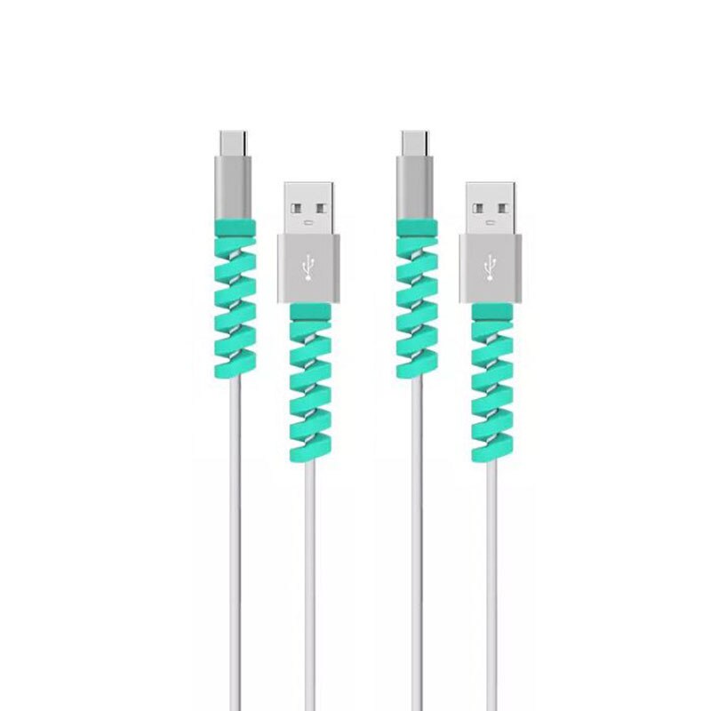 Charging Cord Protectors and Cable Winders (4 Pack) by HitMyNeed