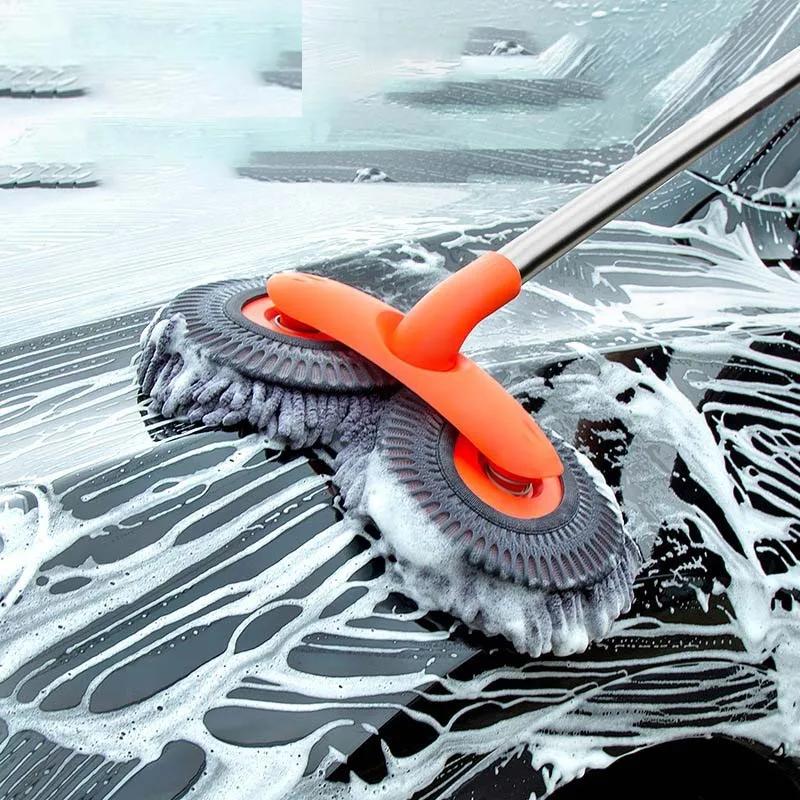 Chenille Double-Head Telescopic Car Wash Mop by HitMyNeed