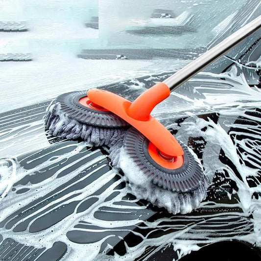 Chenille Double-Head Telescopic Car Wash Mop by HitMyNeed