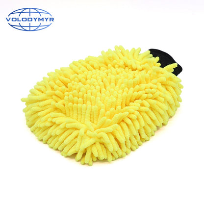 Chenille Microfiber Car Wash Mitt Glove by HitMyNeed