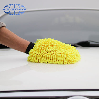 Chenille Microfiber Car Wash Mitt Glove by HitMyNeed