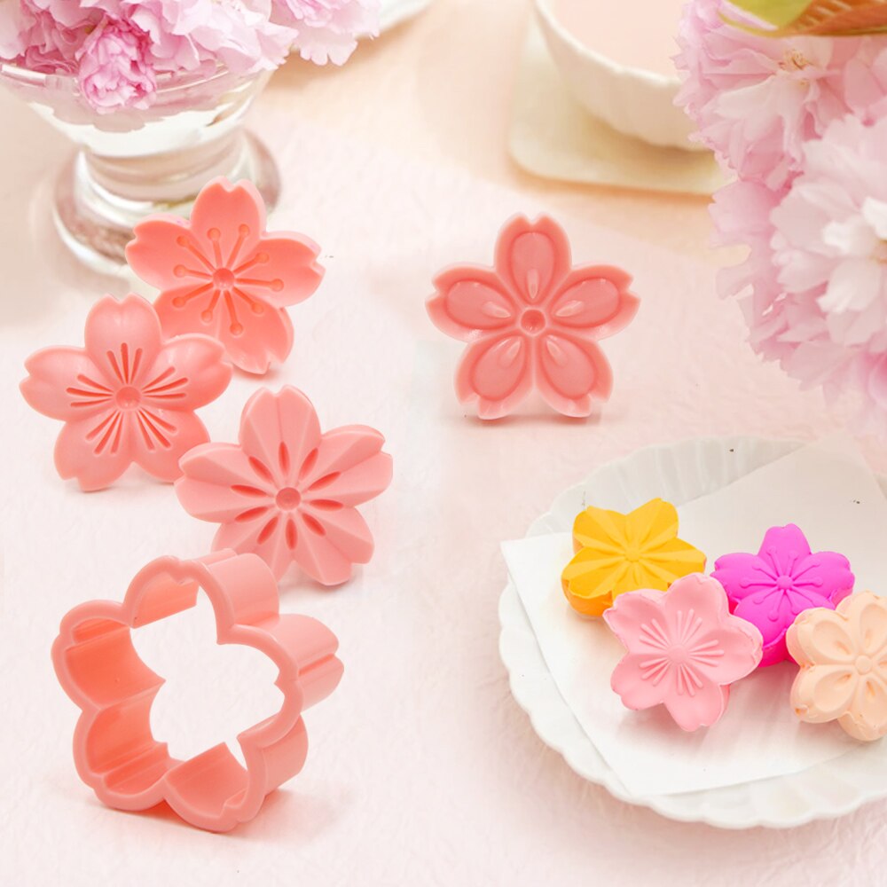 Cherry Blossom Cookie Cutters Set (5 Pieces) by HitMyNeed