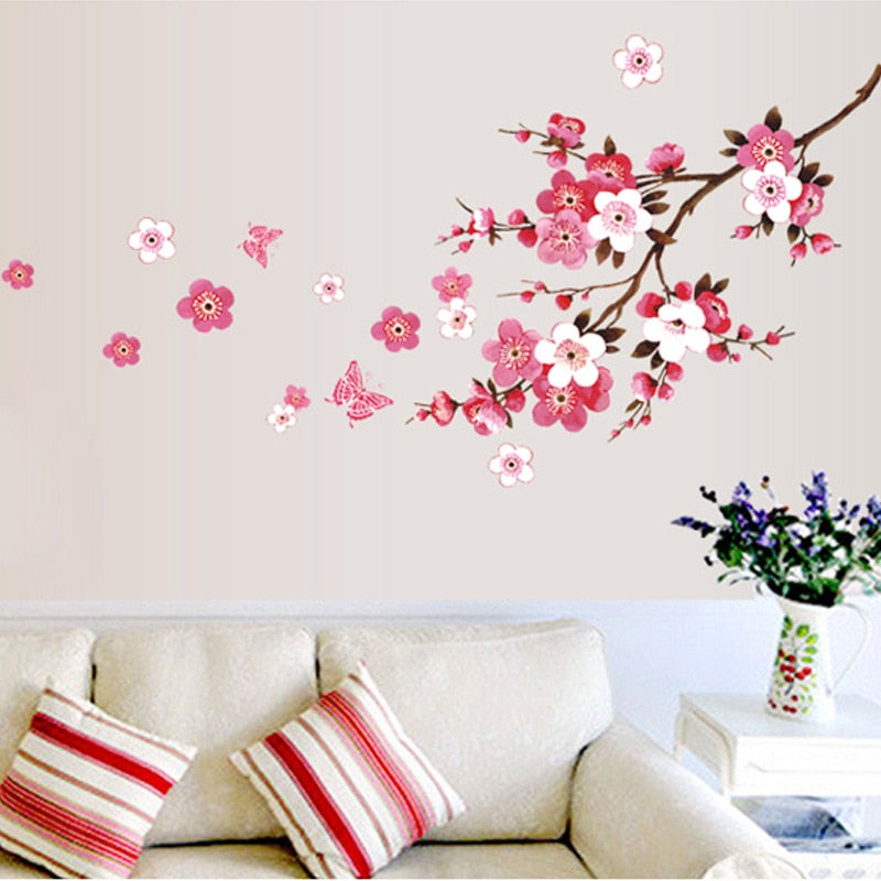 Cherry Blossom Wall Decal for Home Decoration by HitMyNeed