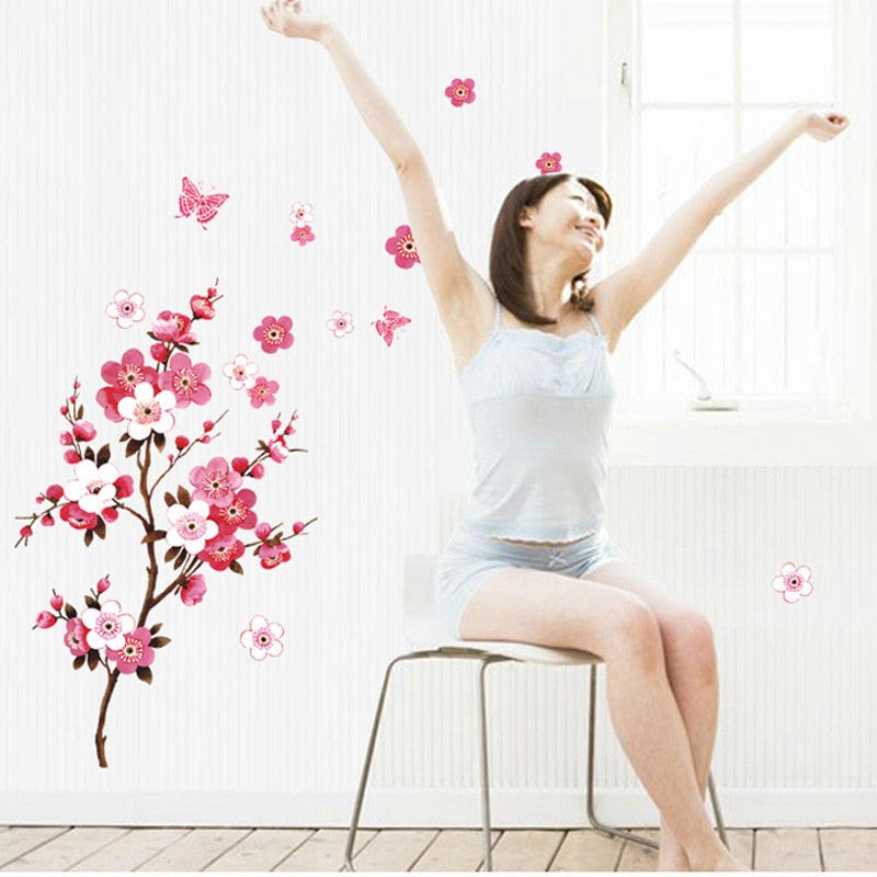 Cherry Blossom Wall Decal for Home Decoration by HitMyNeed