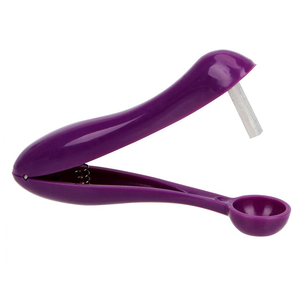 Cherry Pit Remover with Ergonomic One-Hand Design by HitMyNeed