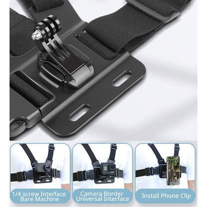 Chest Mount Harness Strap for GoPro Hero Cameras by HitMyNeed