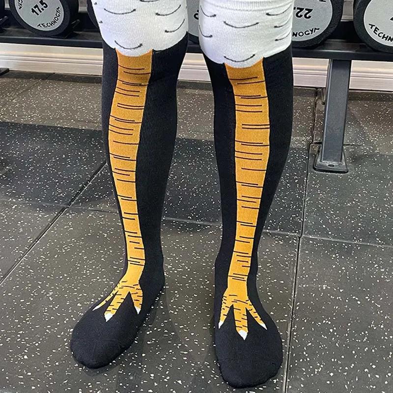 Chicken Legs Knee-High Novelty Socks by HitMyNeed