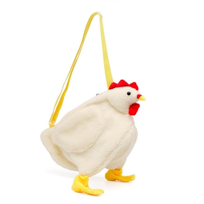 Chicken Plush Sling Bag Crossbody by HitMyNeed