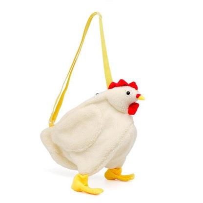 Chicken Plush Sling Bag Crossbody by HitMyNeed
