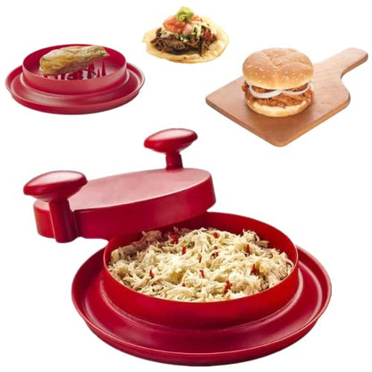 Chicken Shredder Bowl with Twist Handles black by HitMyNeed