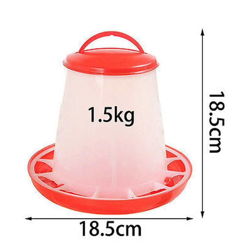 Chicken Water and Feed Dispenser 1.5L by HitMyNeed