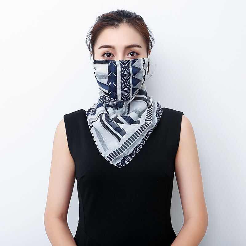 Chiffon Scarf with Built‑In Face Covering 17 by HitMyNeed