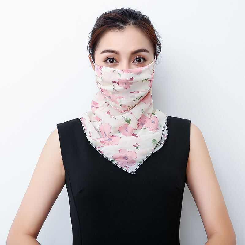 Chiffon Scarf with Built‑In Face Covering 18 by HitMyNeed