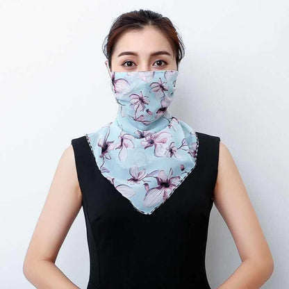 Chiffon Scarf with Built‑In Face Covering 2 by HitMyNeed