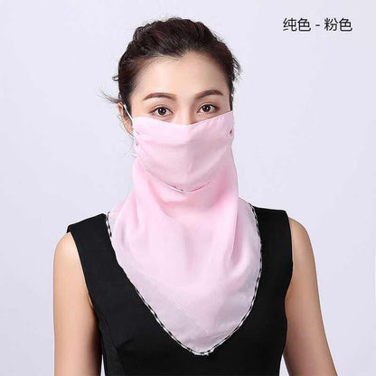 Chiffon Scarf with Built‑In Face Covering 21 by HitMyNeed
