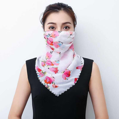 Chiffon Scarf with Built‑In Face Covering 3 by HitMyNeed