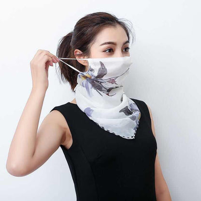 Chiffon Scarf with Built‑In Face Covering 5 by HitMyNeed