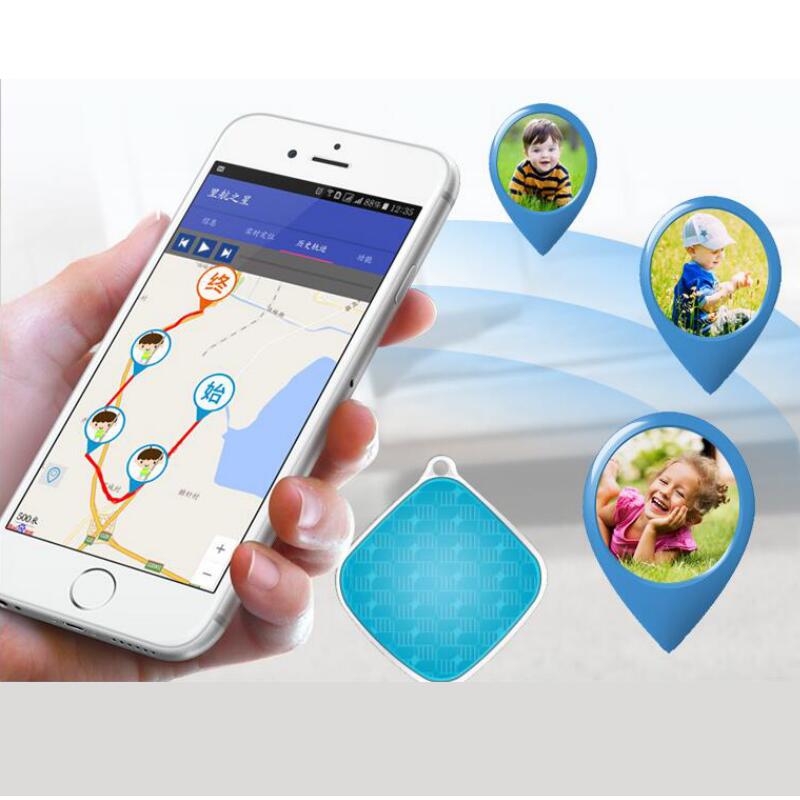 Child GPS Tracker Mini Keychain with SOS & Geo-Fence by HitMyNeed