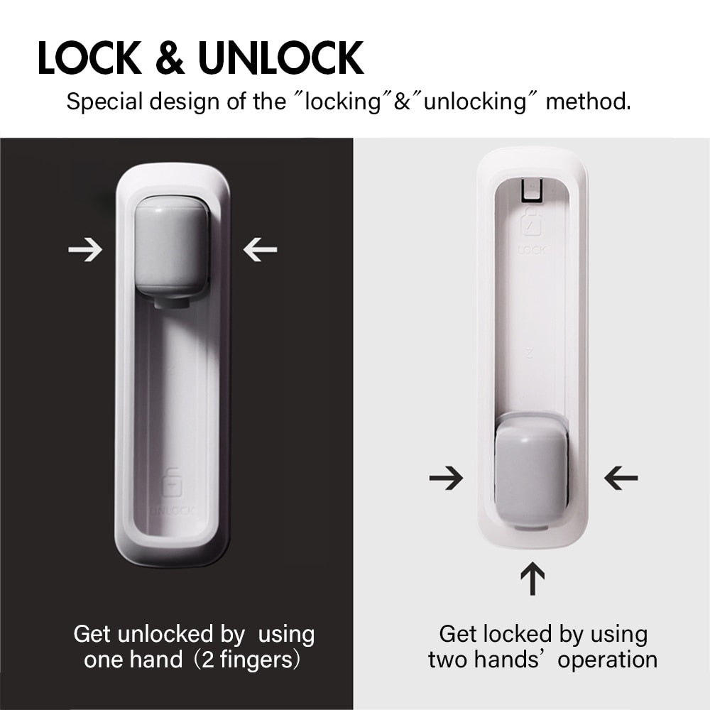 Child Proof Door Handle Lock for Lever Doors by HitMyNeed