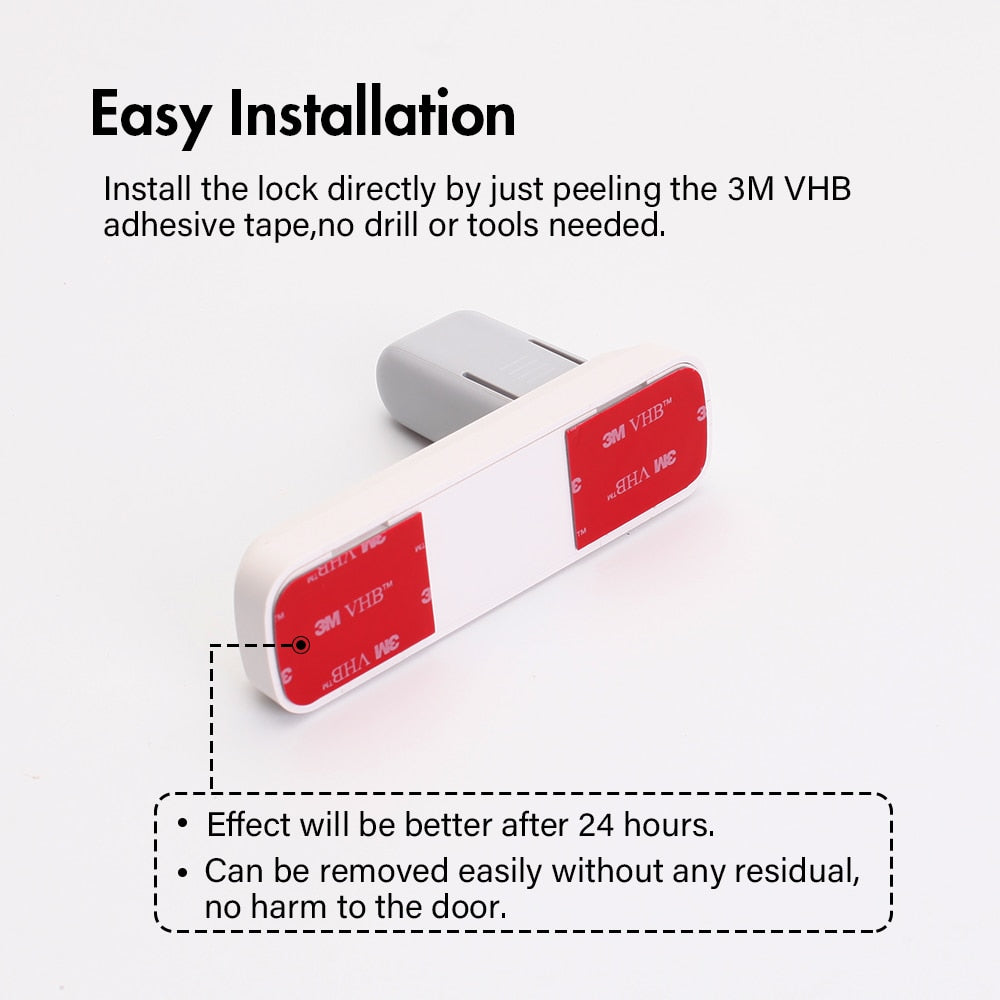 Child Proof Door Handle Lock for Lever Doors by HitMyNeed
