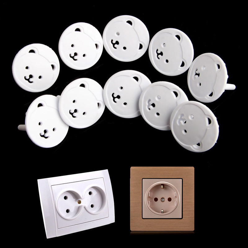 Child Safety Socket Covers (10 Pack) by HitMyNeed