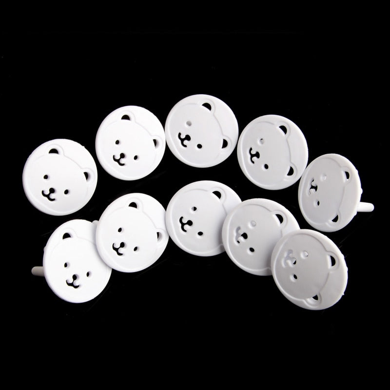 Child Safety Socket Covers (10 Pack) by HitMyNeed