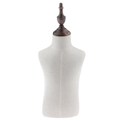 Child Size Mannequin Torso with Wooden Base Mount by HitMyNeed