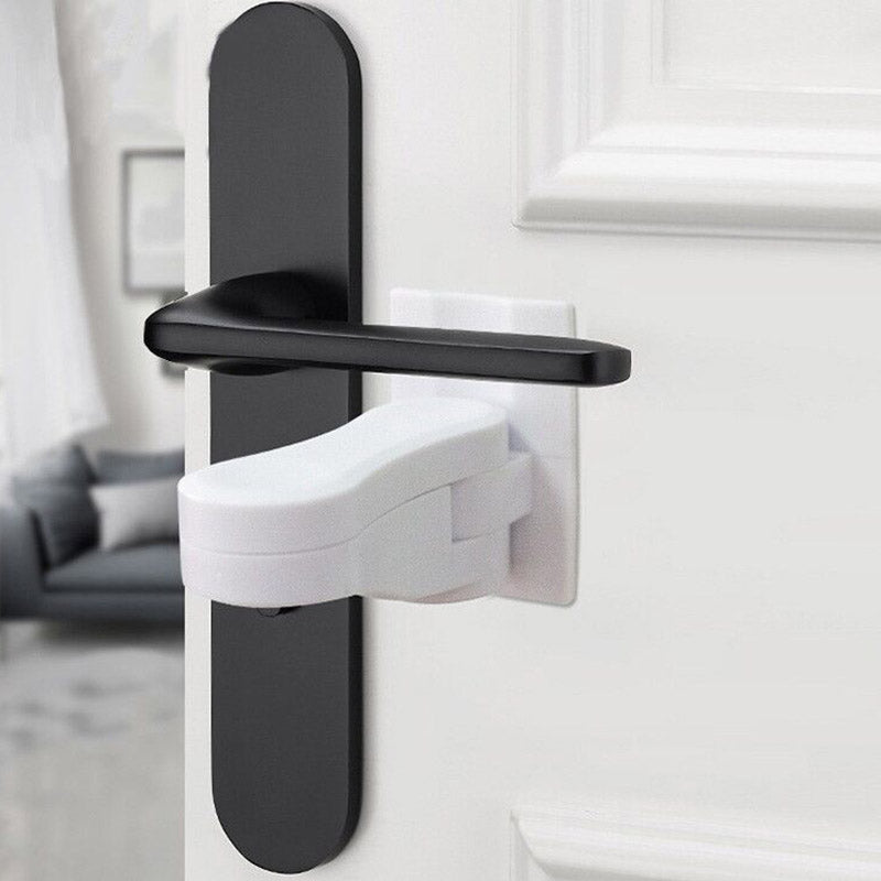 Childproof Door Lock for Lever and Knob Handles by HitMyNeed