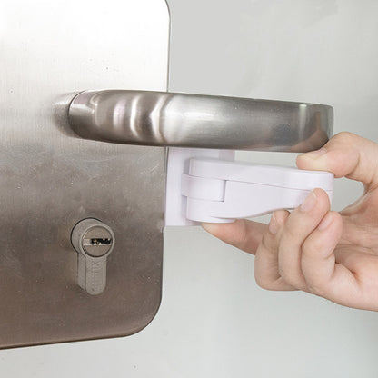 Childproof Door Lock for Lever and Knob Handles by HitMyNeed