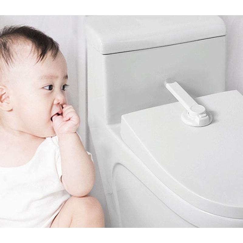 Childproof Toilet Lid Lock with 3M Adhesive by HitMyNeed