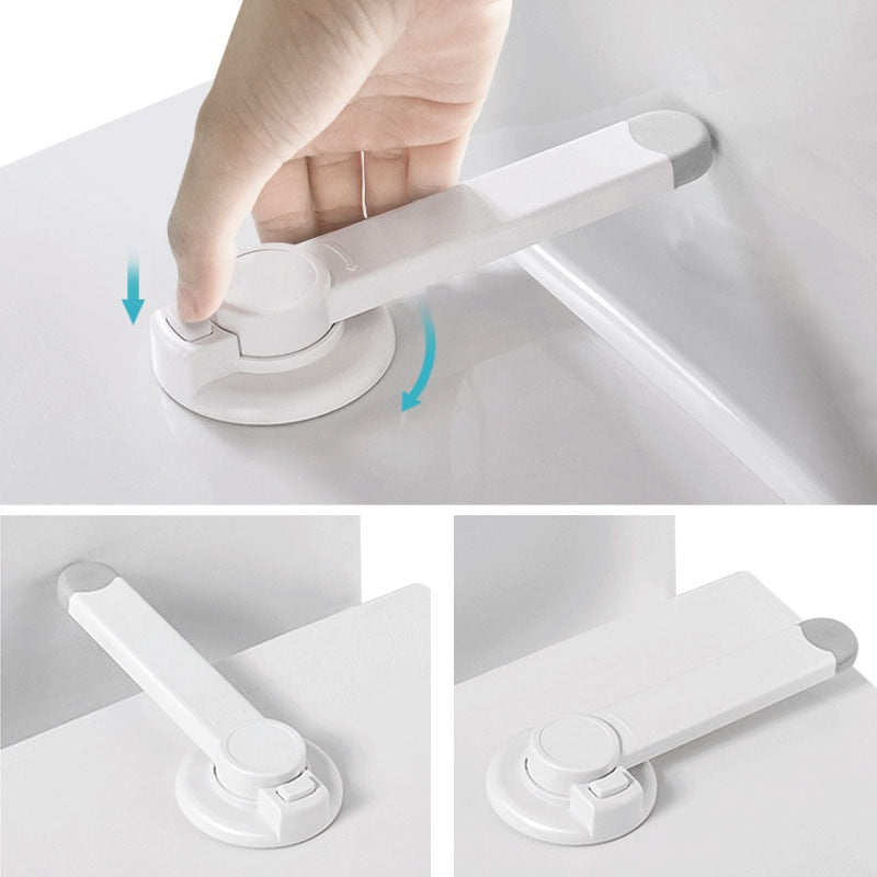 Childproof Toilet Lid Lock with 3M Adhesive by HitMyNeed