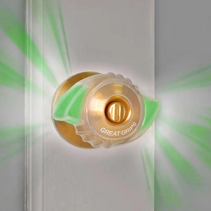 Childproofing Doorknob Stopper with Wall Guard by HitMyNeed