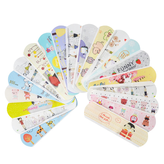 Children's Adhesive Bandages Cartoon Design (100 pcs) by HitMyNeed