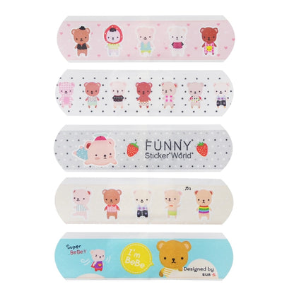 Children's Adhesive Bandages Cartoon Design (100 pcs) by HitMyNeed