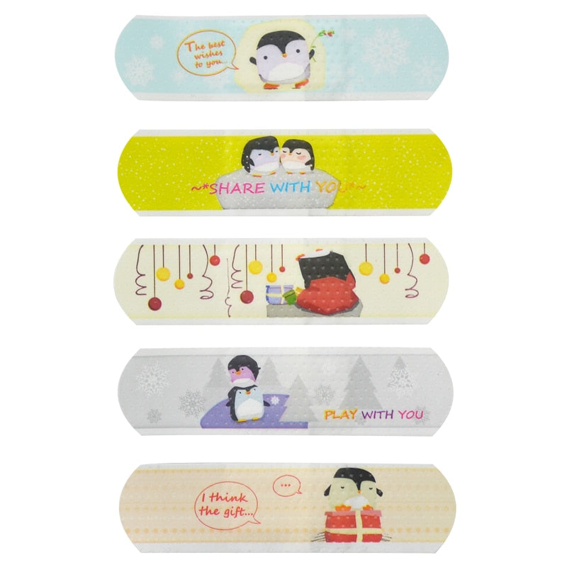 Children's Adhesive Bandages Cartoon Design (100 pcs) by HitMyNeed