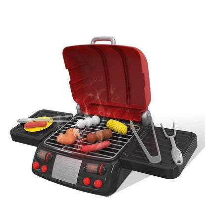 Children's BBQ Play Set with Realistic Smoke & Sound by HitMyNeed