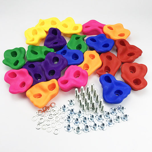 Children's Climbing Wall Stones Set (10 Pieces) by HitMyNeed