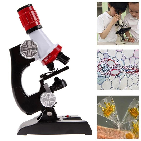 Children's Educational Microscope with 3 Magnification Levels by HitMyNeed