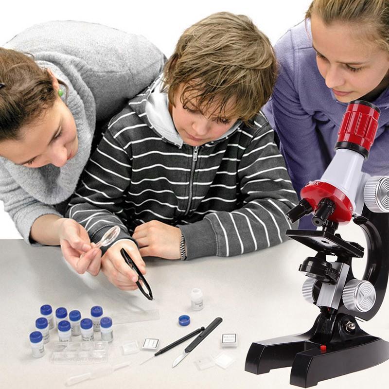 Children's Educational Microscope with 3 Magnification Levels by HitMyNeed