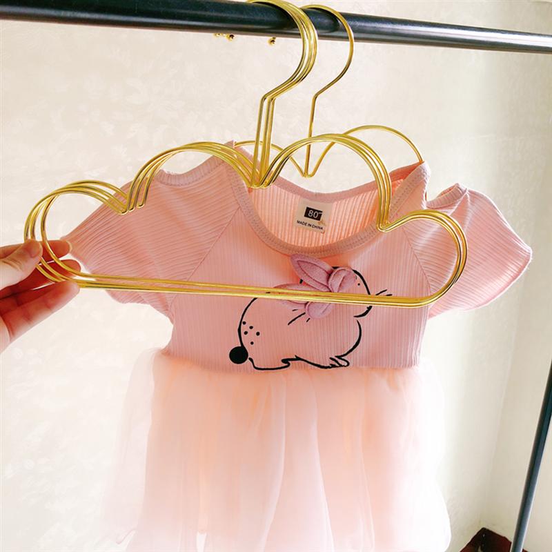 Children's Metal Clothes Hangers Cloud Design (5pcs) by HitMyNeed