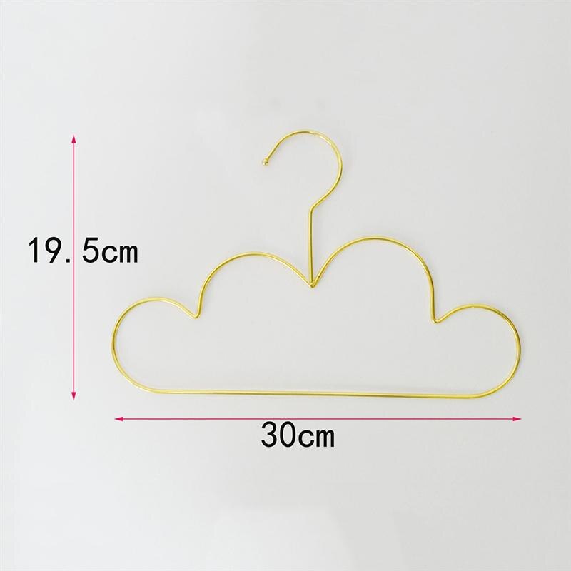 Children's Metal Clothes Hangers Cloud Design (5pcs) by HitMyNeed