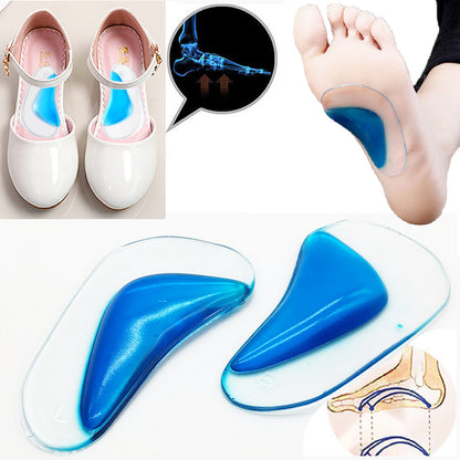 Children's Silicone Arch Support Insoles for Flat Feet s-for-kids by HitMyNeed