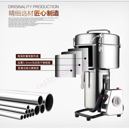 Chili and Spice Powder Grinder Machine 500g by HitMyNeed